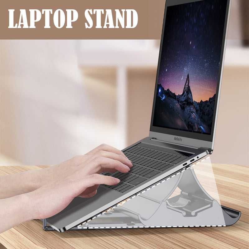 Multifunction Vertical Laptop Stand with Gravity Locking Function