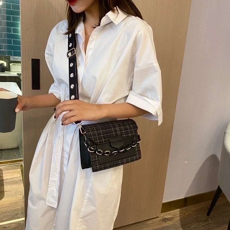 Small Pu Leather Square Bag