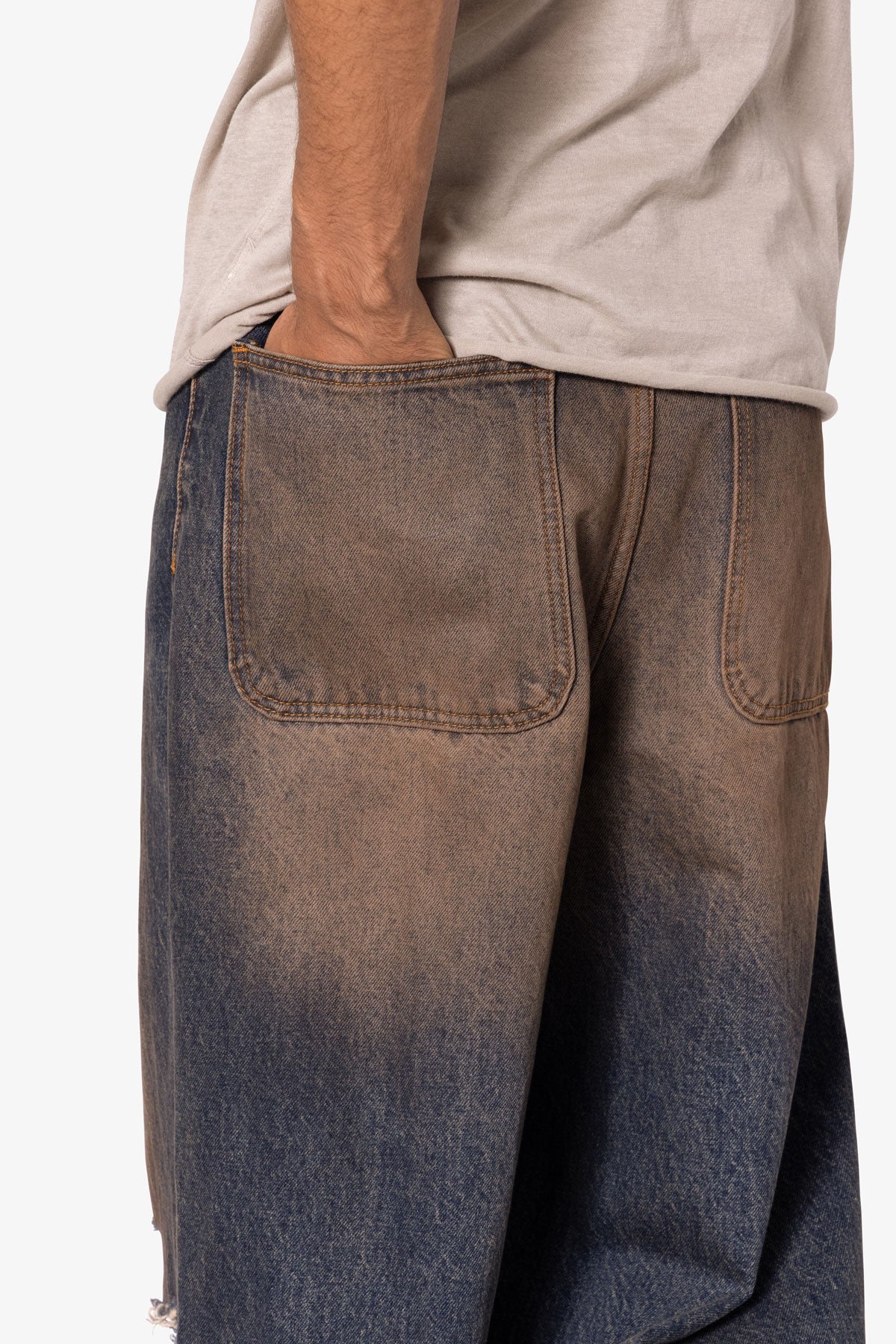 Baggy Rave Denim - Rust