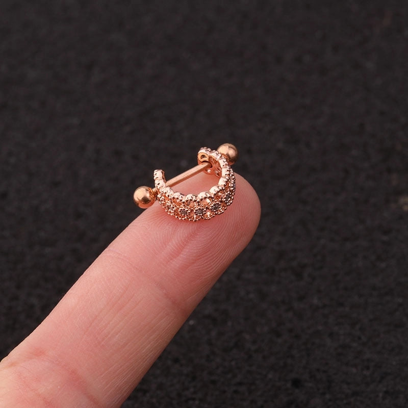 Ear Cartilage Rings & Studs Exaggerated U Shape Metal