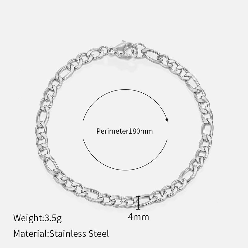 304 Stainless Steel Stainless Steel Bracelets In Bulk