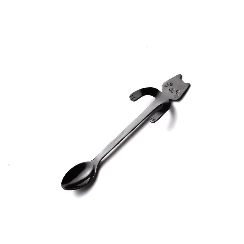 2 Pieces Casual Cartoon Stainless Steel Spoon