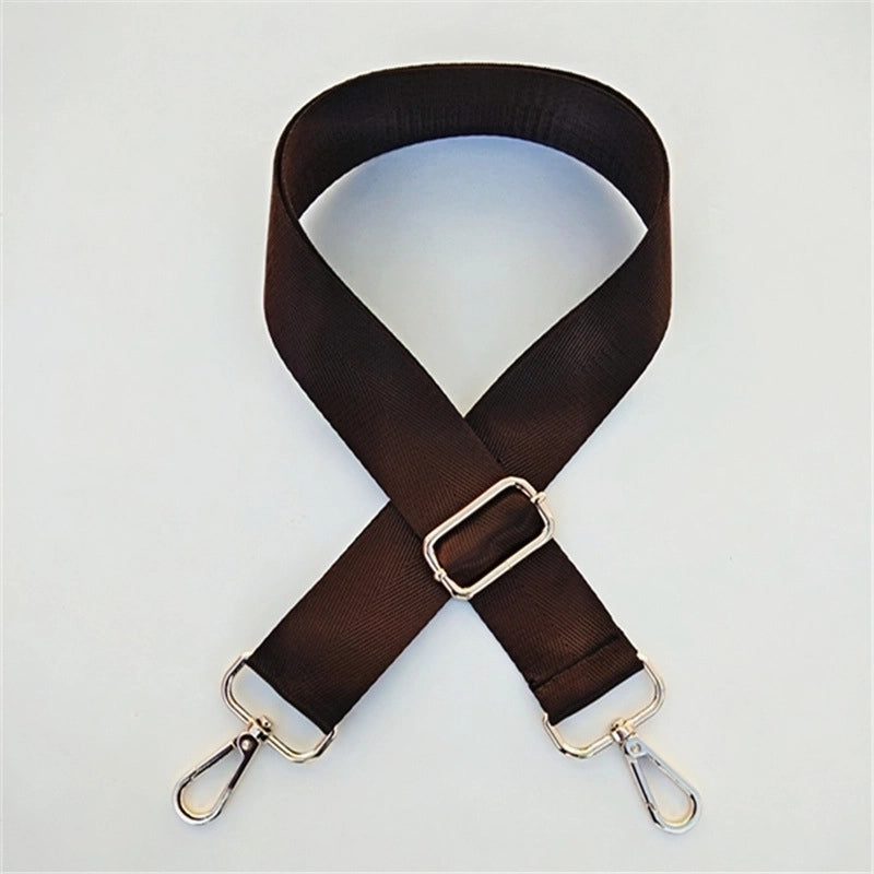 Solid Color Long Shoulder Strap Adjustable Replacement Bag Strap