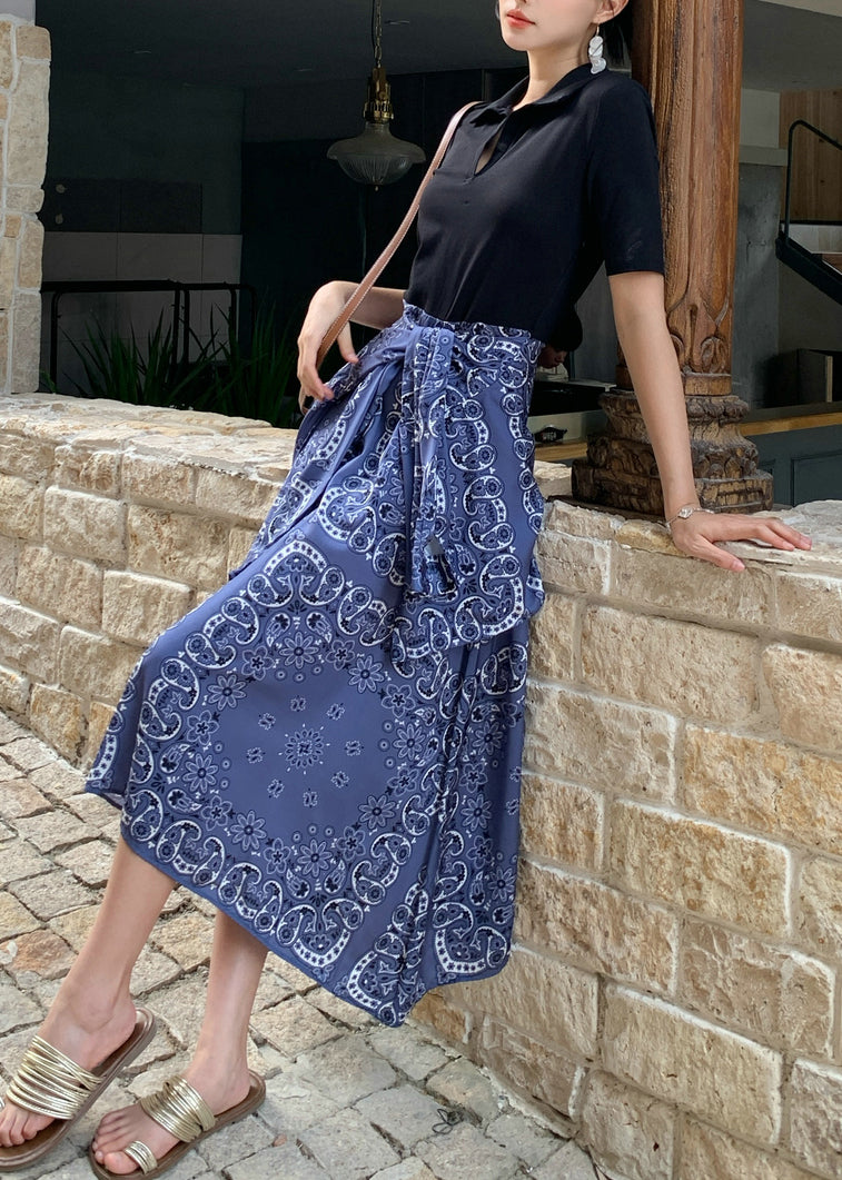 New Black Peter Pan Collar Print Patchwork Cotton Long Dresses Summer