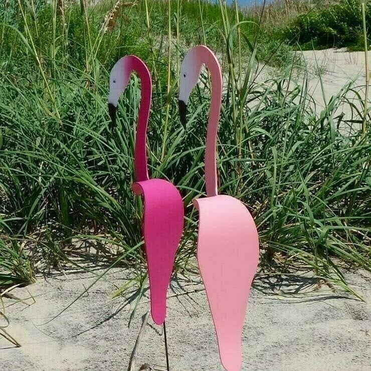 🔥Garden Art - Dancing Flamingos🦩🦩🦩