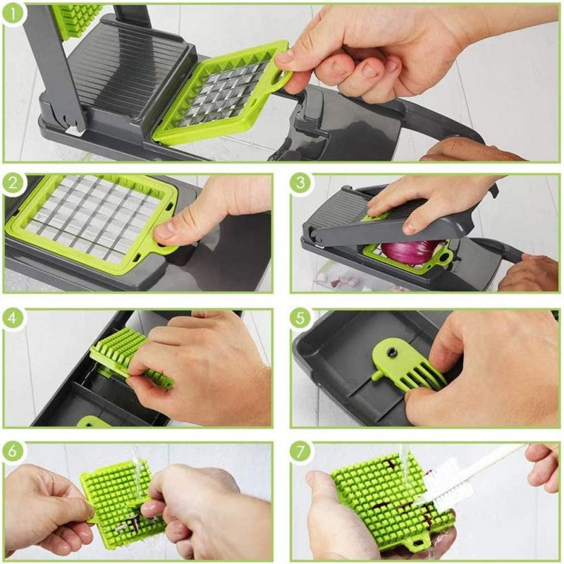 16 in 1 Multifunctional Vegetable Chopper And Slicer