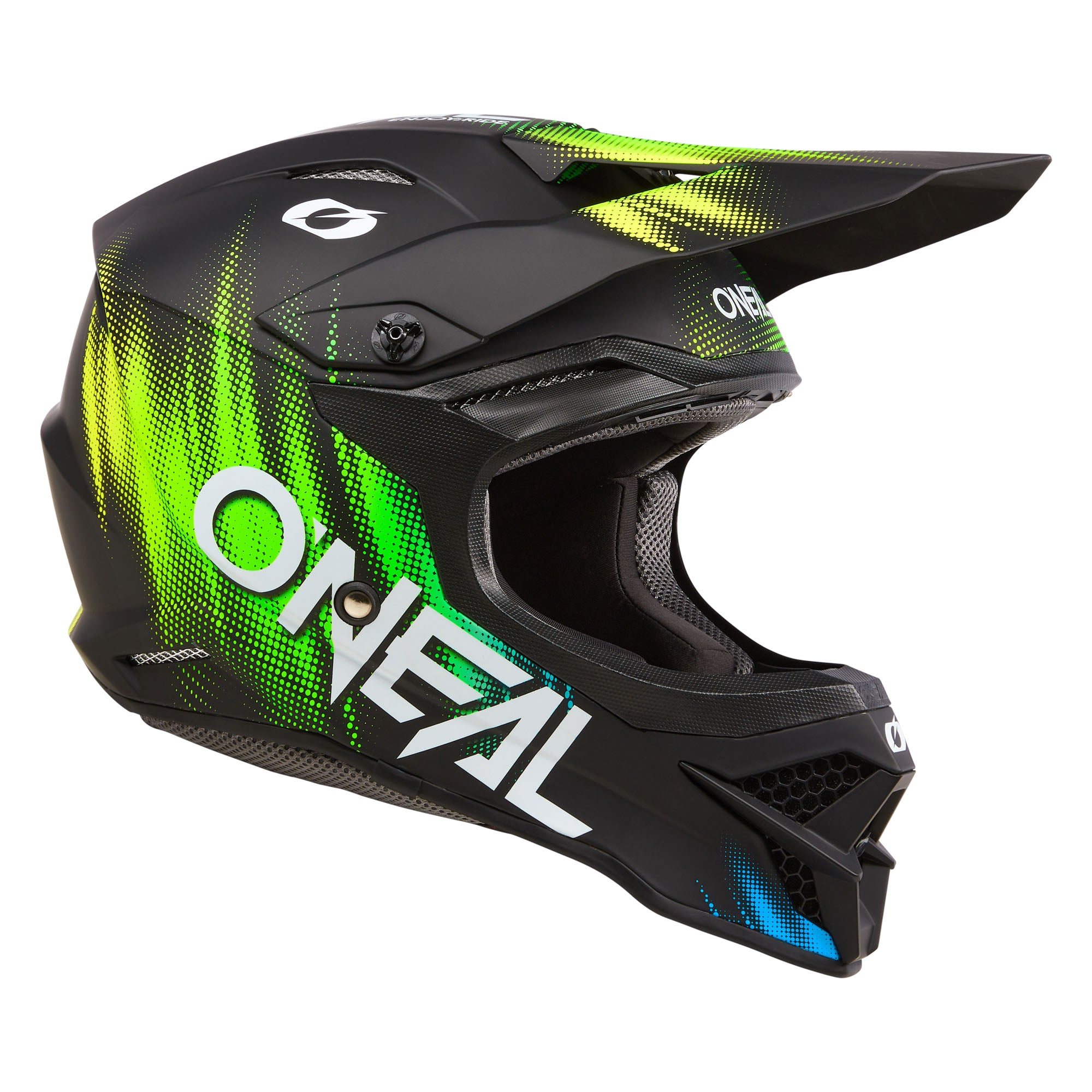 3 SRS Voltage V.24 Helmet Black/Green