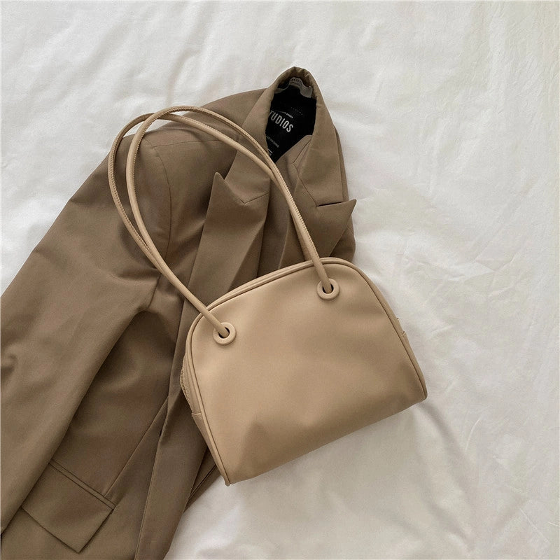 Large Bag Women's Bag New  Version Of Retro Shoulder Bag Niche Design Armpit Tote Bag Commuter Bag