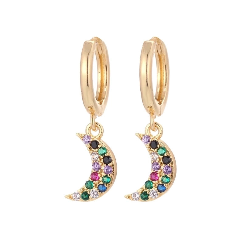 Copper Plating Geometric Zircon