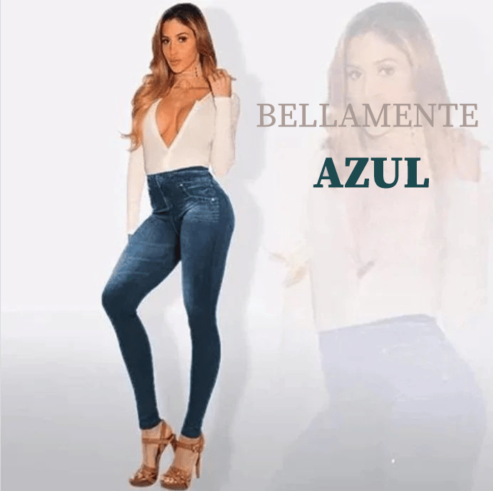 🔥Último Día 49% OFF👖-Leggings Vaqueros De Talla Grande, Elásticos, Ajustados Y Sin Cordones, Push-Up