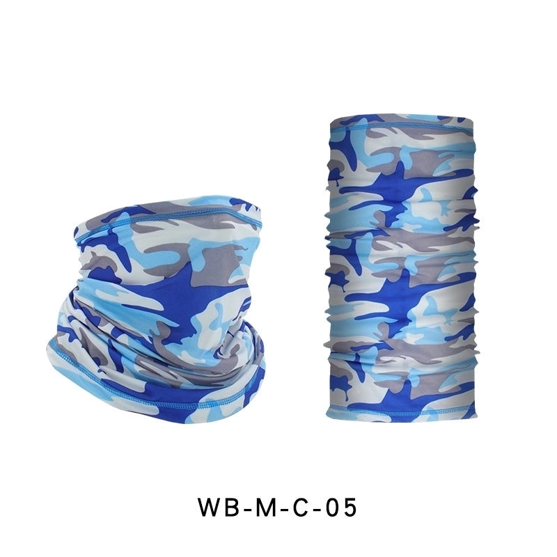Unisex Sports Solid Color Polyester Kerchief