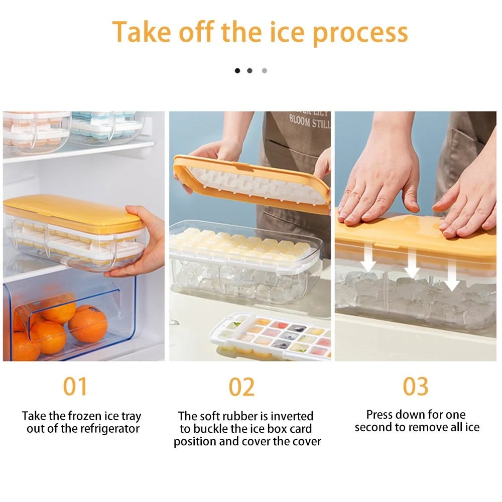 🧊🧊Press Type Ice Cube Maker