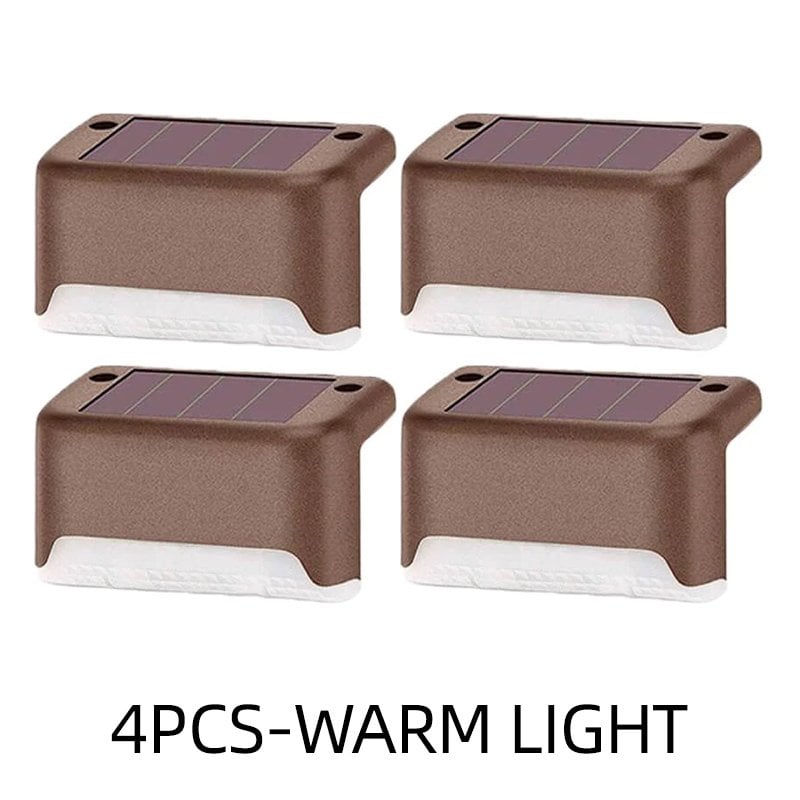 🔥🔥LED Solar Lamp Path Staircase Outdoor Waterproof Wall Light🔥🔥