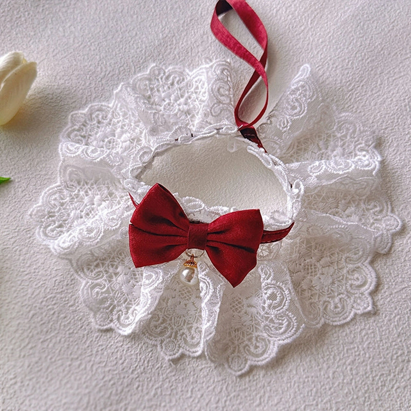 Cat Clothes Summer Thin Cloth Doll Cat Baby Cat Milk Cat Kitten Skirt Princess Dress Cat Cat Summer Collar Scarf