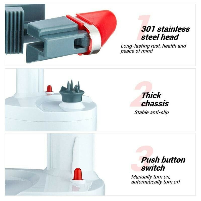 (New Year Sale- Save 48% OFF)Multi-Function Electric Automatic Fruit Peeler
