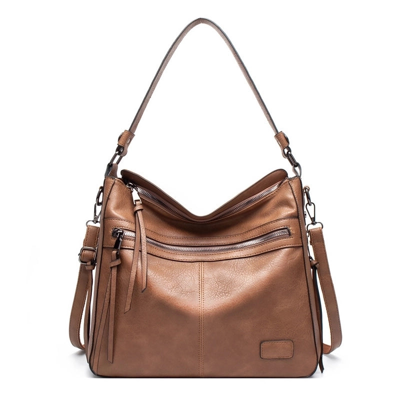 Women's Large All Seasons Pu Leather Fashion Tote Bag