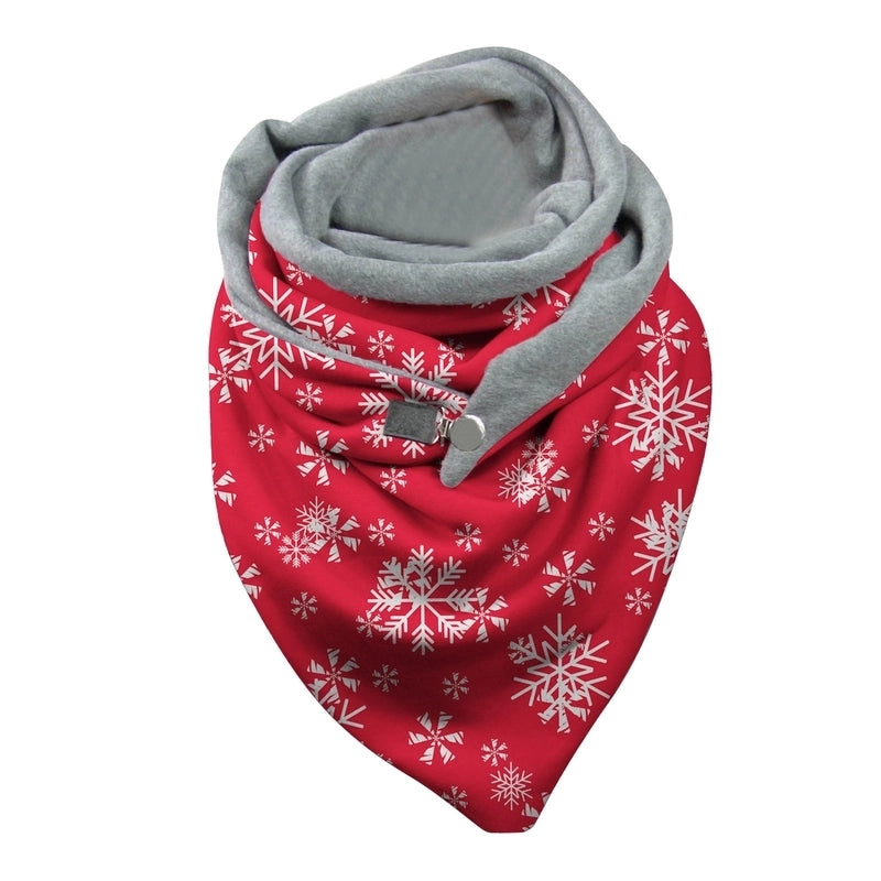 Unisex Cute Ditsy Floral Winter Scarves