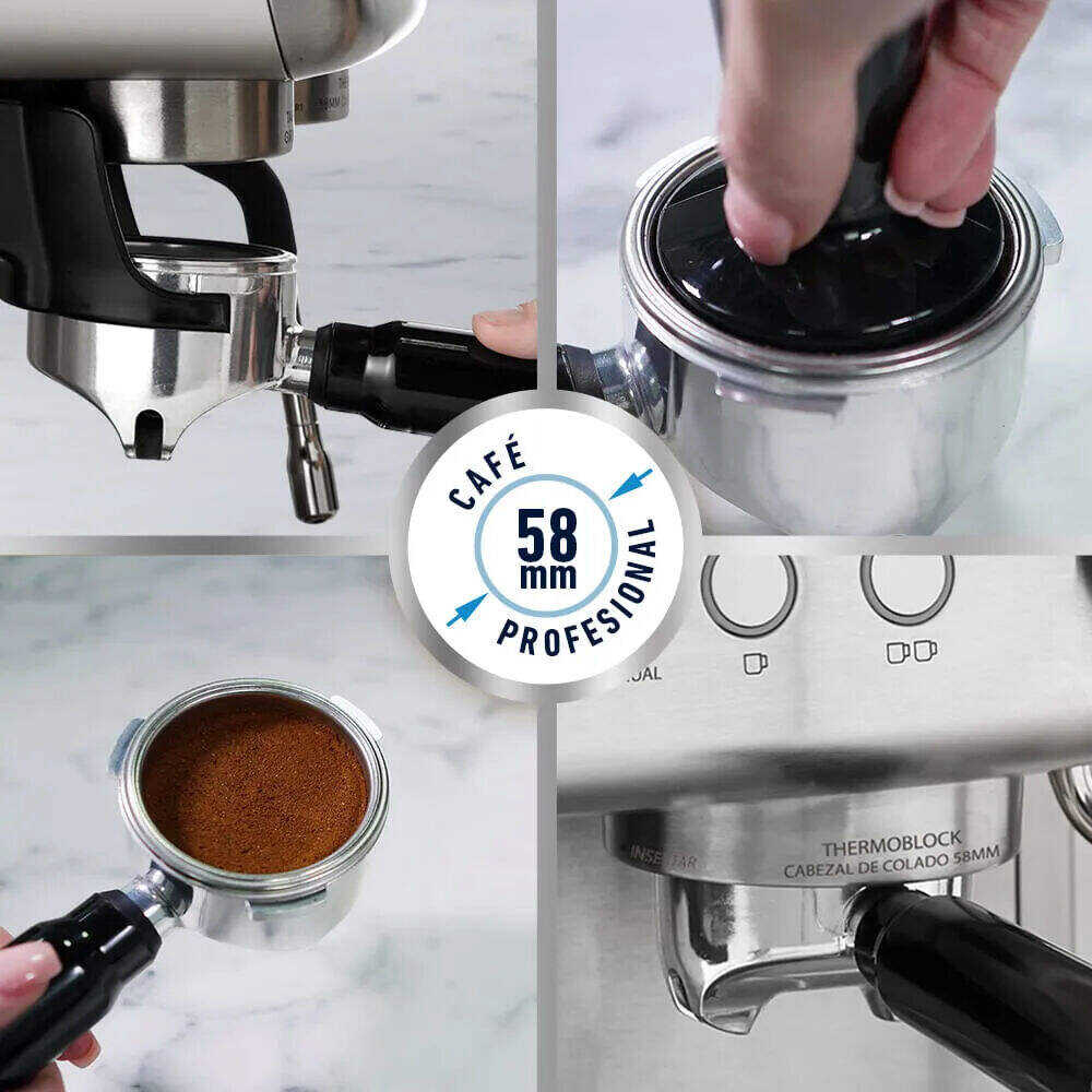 CAFETERA ESPRESSO OSTER® PERFECT BREW 15 BAR MOLINILLO INCORPORADO BVSTEM7300  -WXL