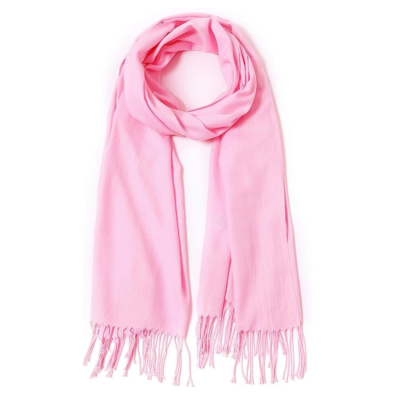 Double-sided Cashmere-like Autumn And Winter Couple Mid-length Warm  Sweet Women's Scarf Shawl