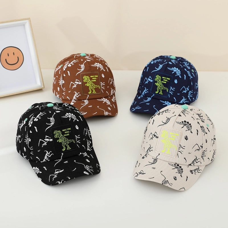Boy's Minimalist Classic Style Color Block Embroidery Baseball Cap
