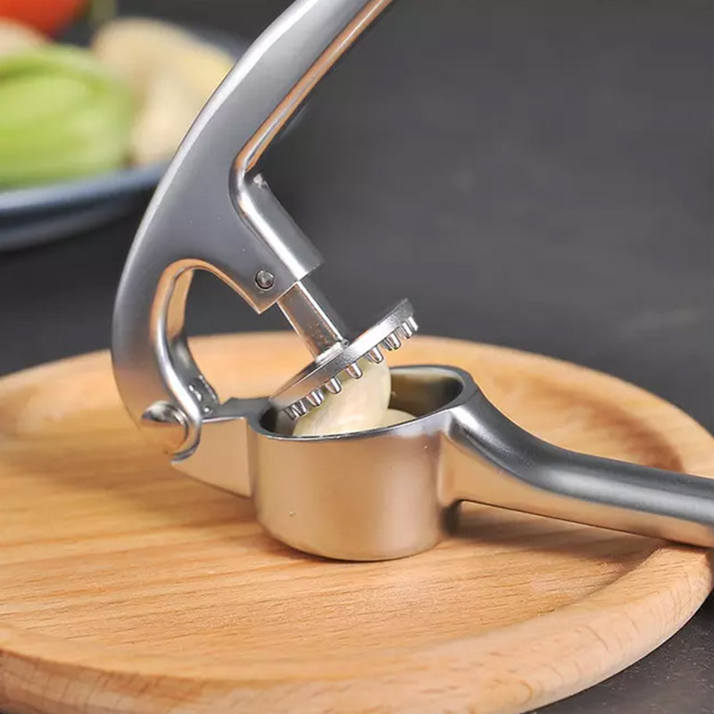 Stainless Steel Garlic Press