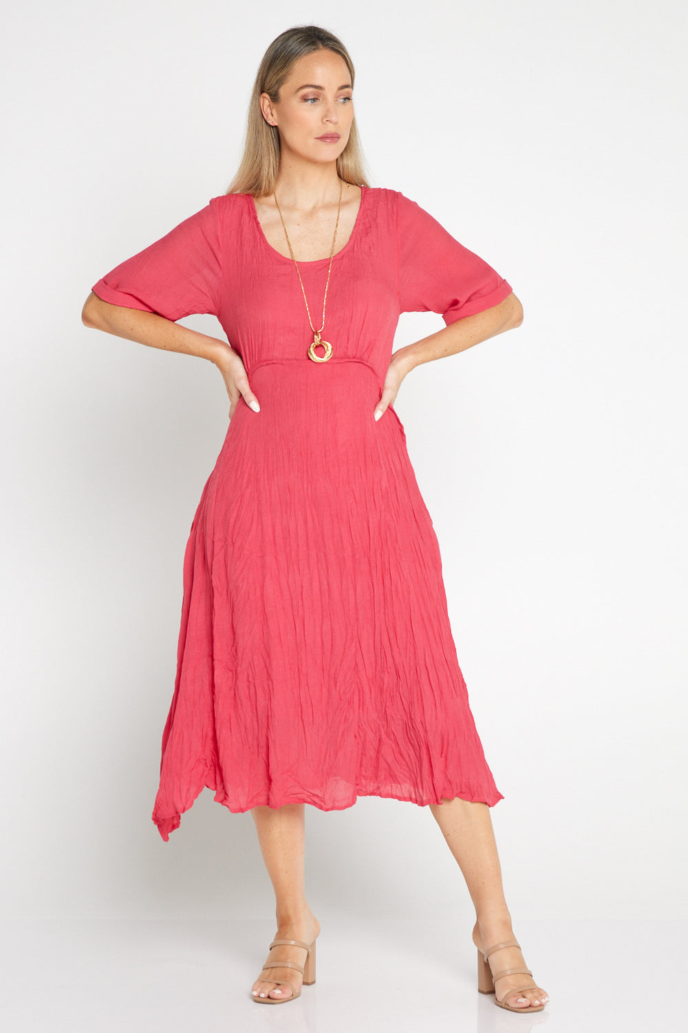 Waterhouse Dress - Coral