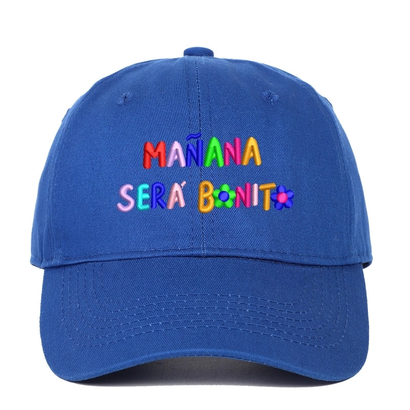 Women's Lady Minimalist Letter Curved Eaves Baseball Cap