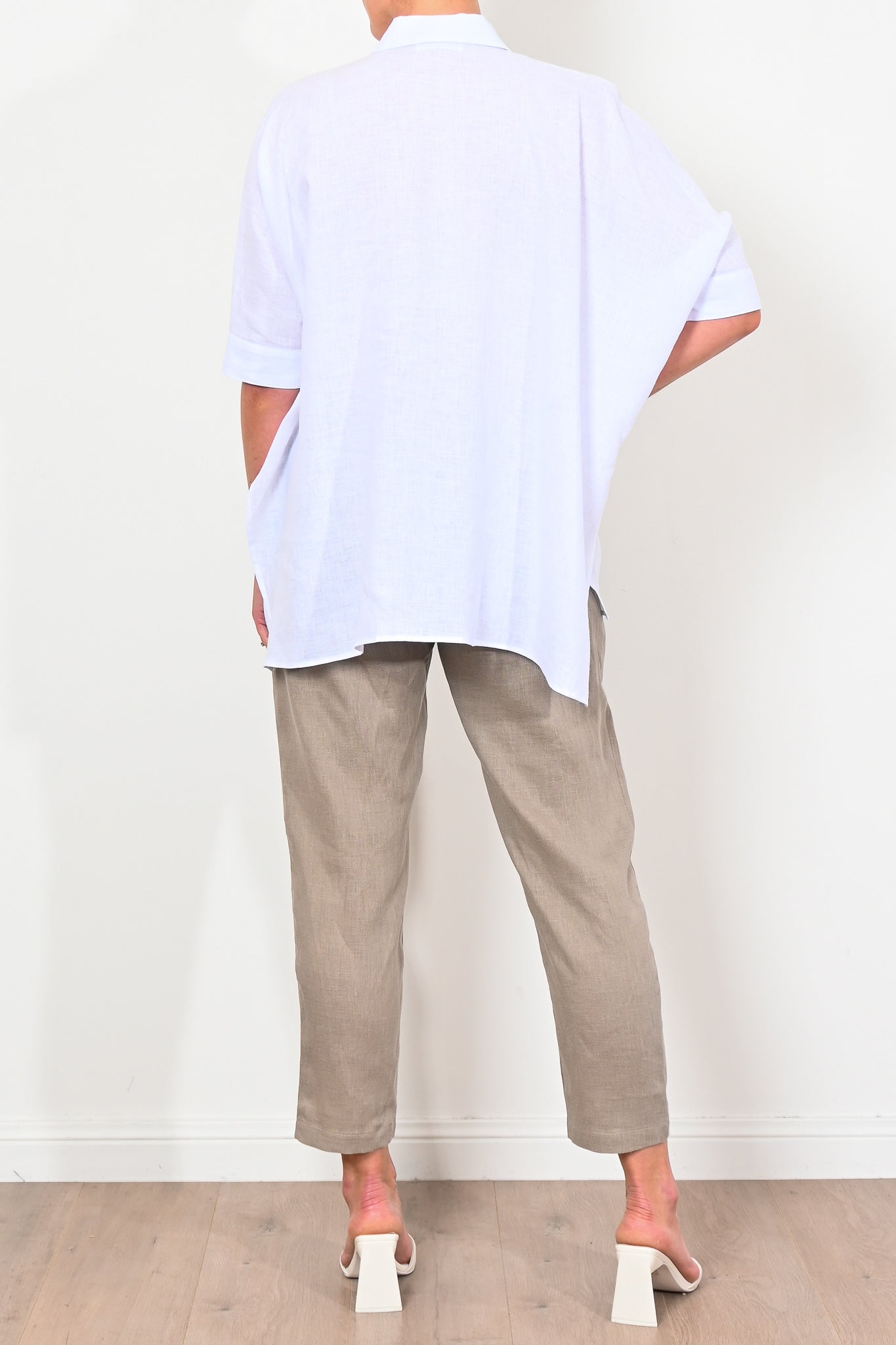 Mela Purdie Chisel Panama Shirt Linen