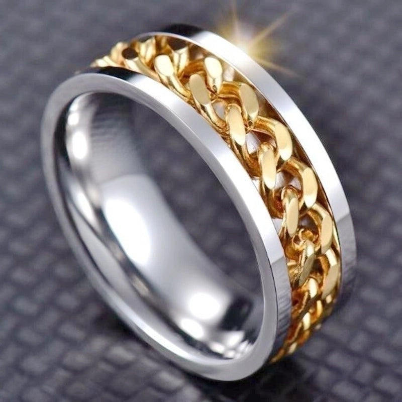 Fashion Geometric Stainless Steel 18K Gold Plated