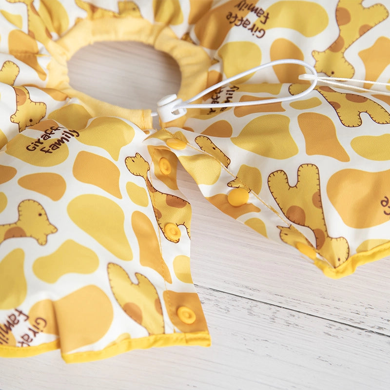 Dog Headgear Elizabeth Ring Anti-licking Anti-scratch Bite Cute Sunflower Headgear Collar Protective Sleeve