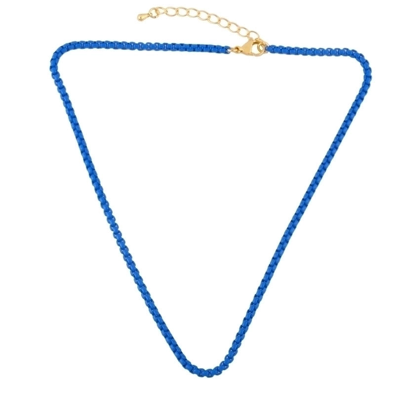 Copper Stoving Varnish Geometric Copper Necklaces