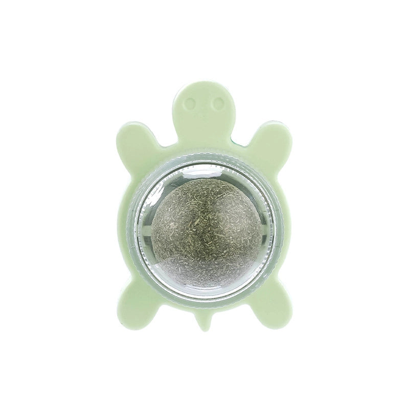 Rotating Mint Avocado Cat Toy Ball - New Trendy  Cat Toy For Self
