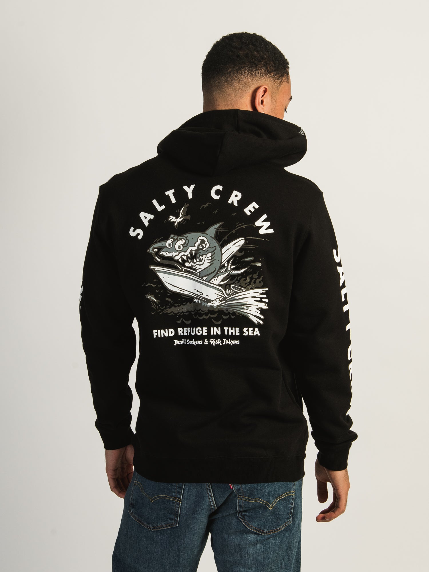 SALTY CREW HOT ROD SHARK HOODIE