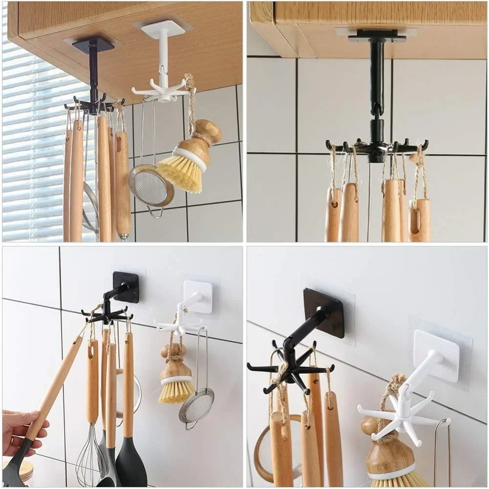 (🔥HOT SALE NOW - 48% OFF)- 360° Rotating Folding Hook——💕10PCS ($2.99/PCS)