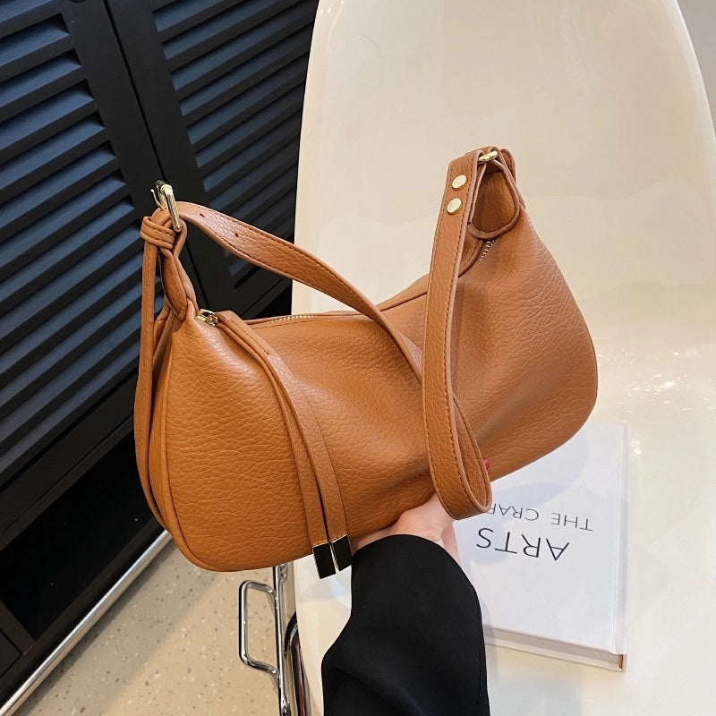 Women's All Seasons Pu Leather Classic Style Shoulder Bag