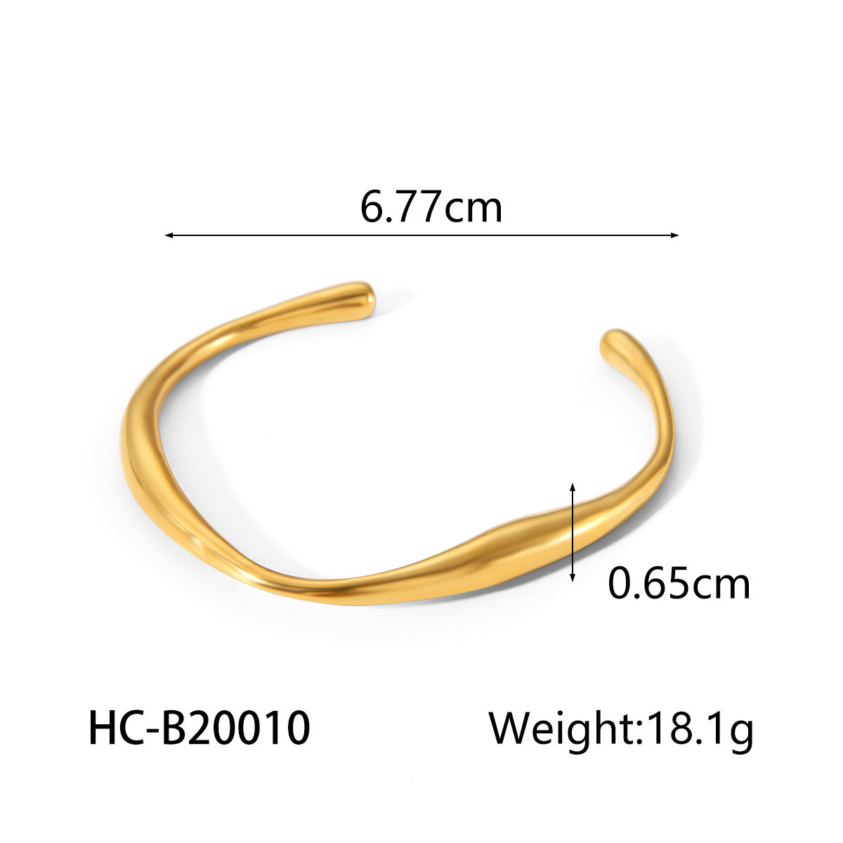 Circle Stainless Steel Electroplating Bangles