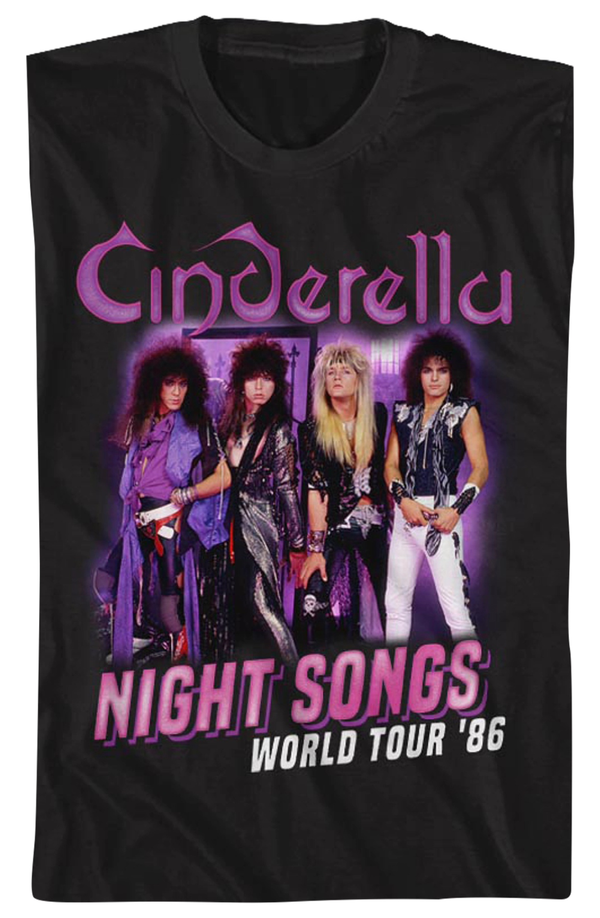 Night Songs World Tour Cinderella T-Shirt