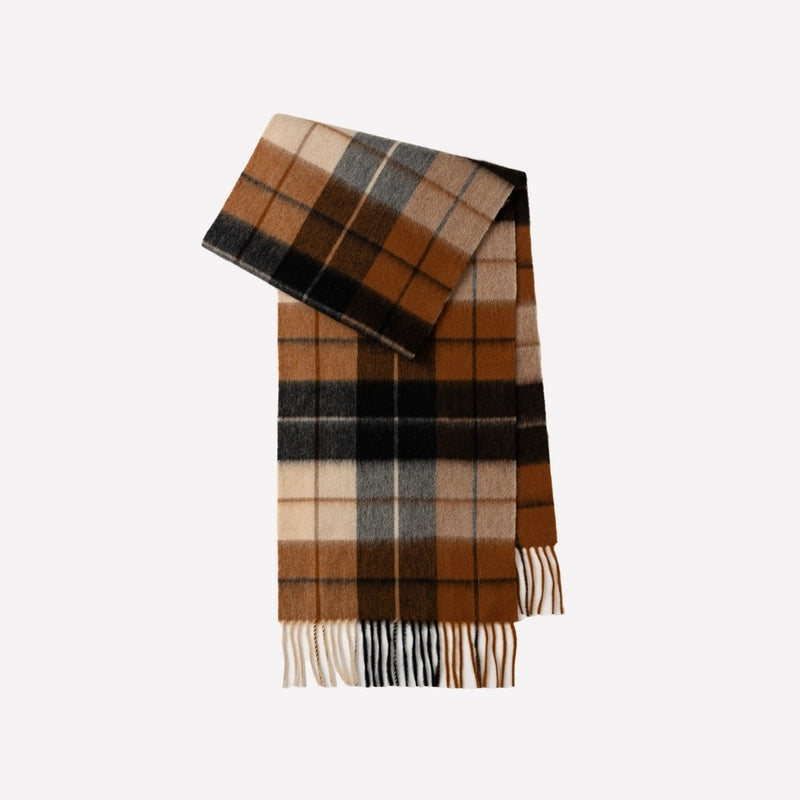 Wool Scarf Advanced Sense Simple Plaid Spring Clothing Women's Clothing Batch Winter Explosions For Women And Men