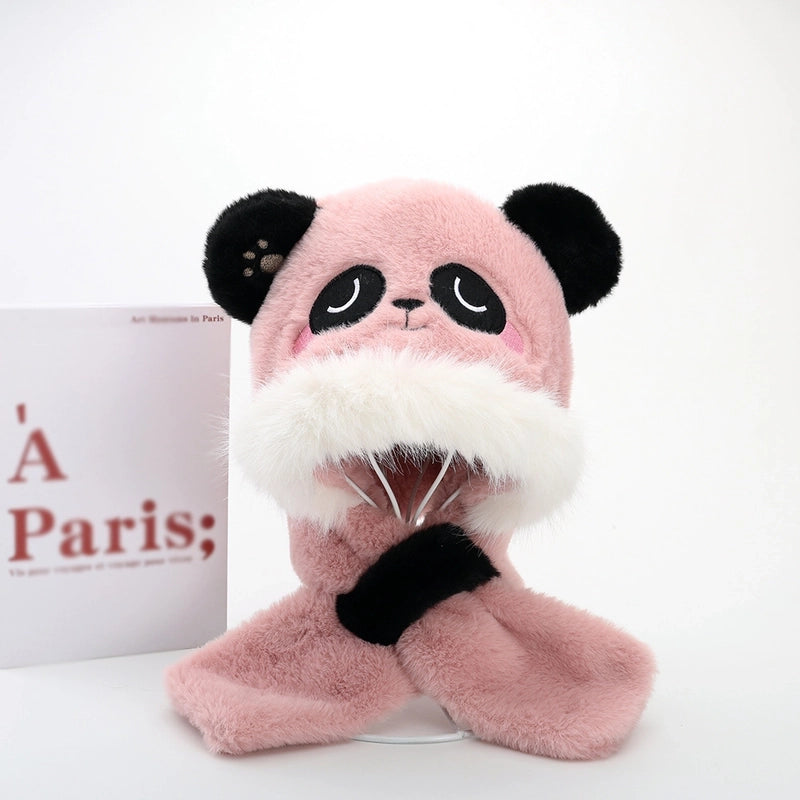 Children Unisex Cartoon Style Cute Panda Beanie Hat