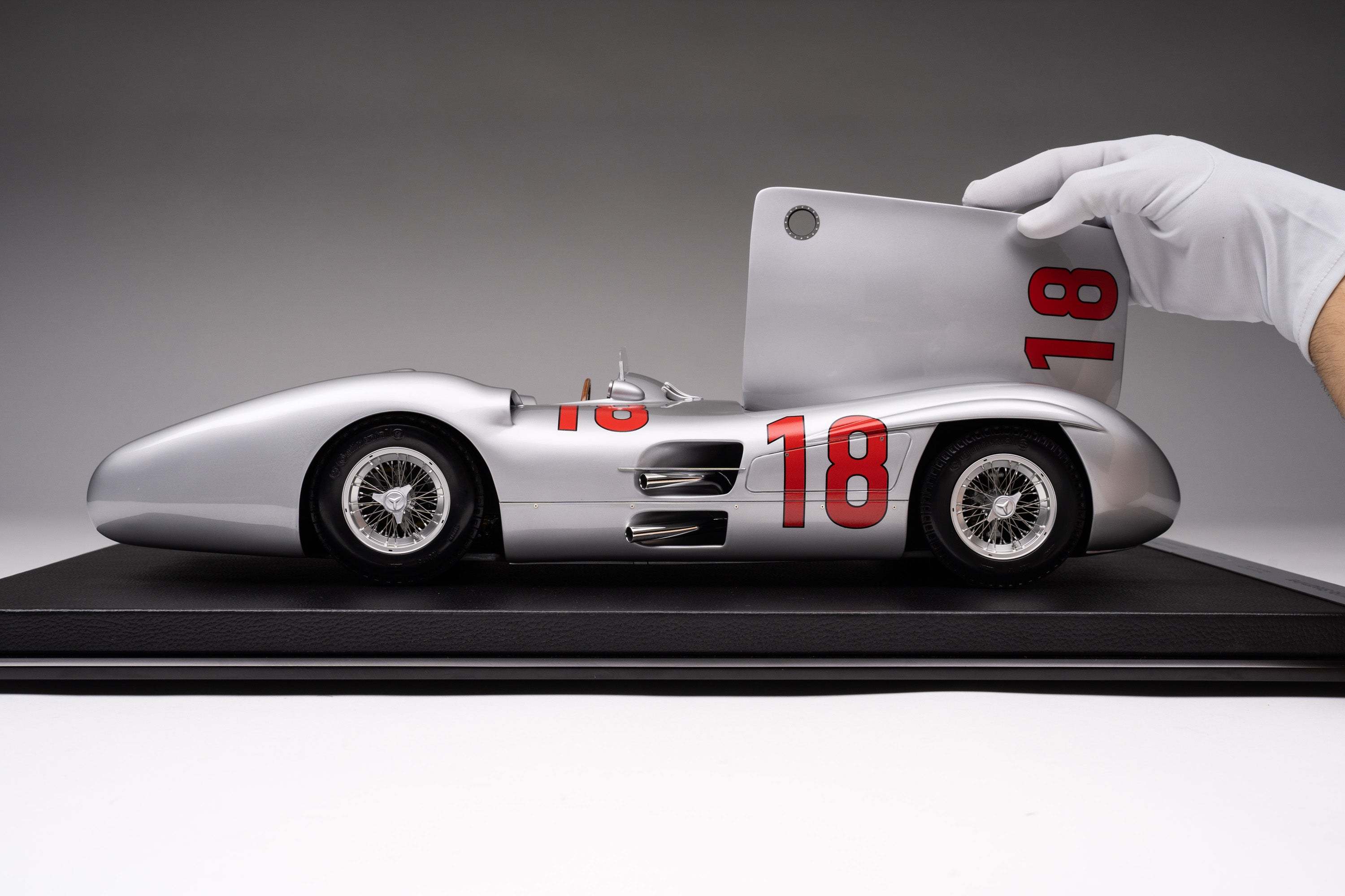 Mercedes-Benz W196 Streamliner - Ganador del GP de Francia de 1954