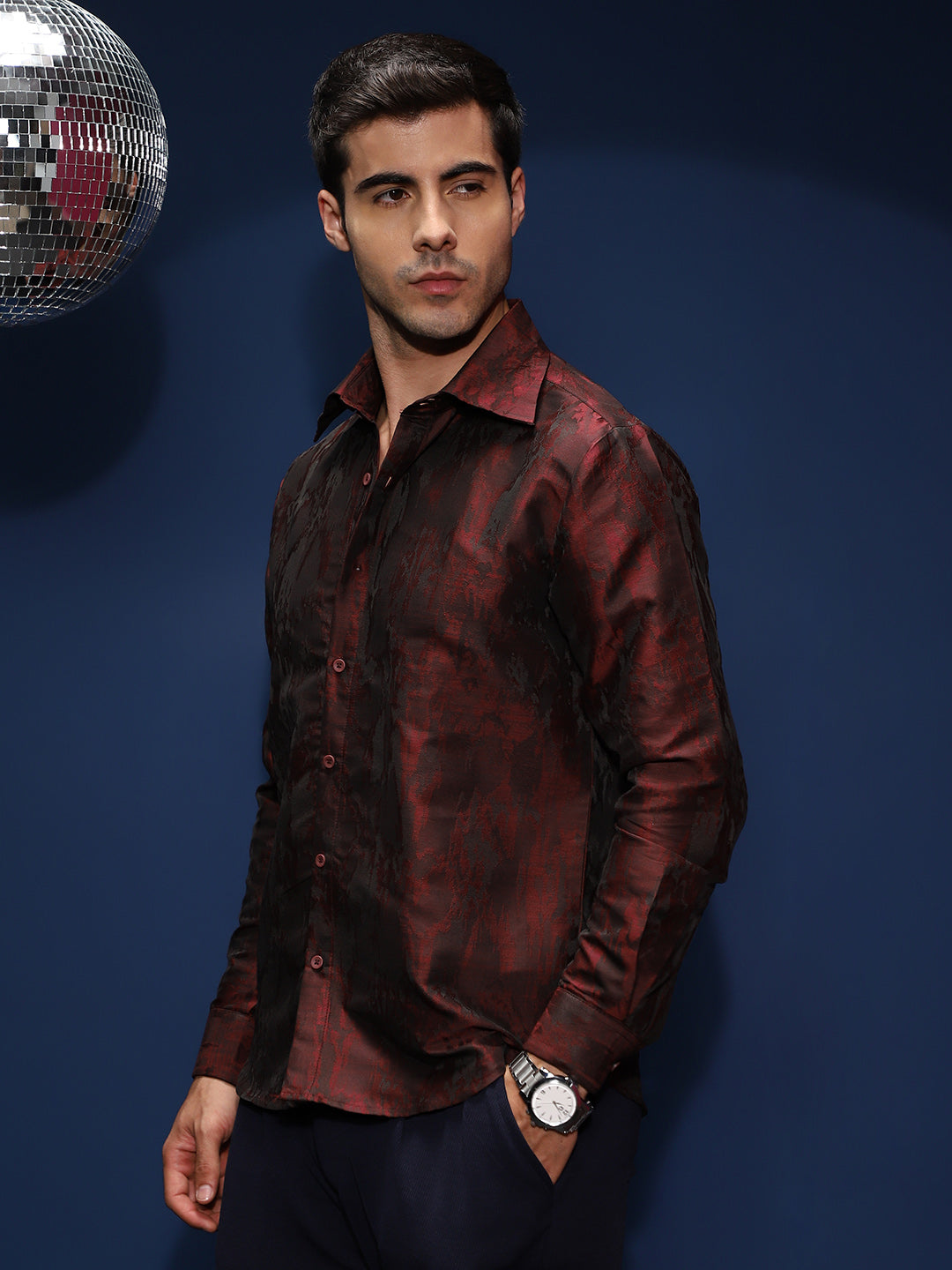 Abstract-Woven Shirt