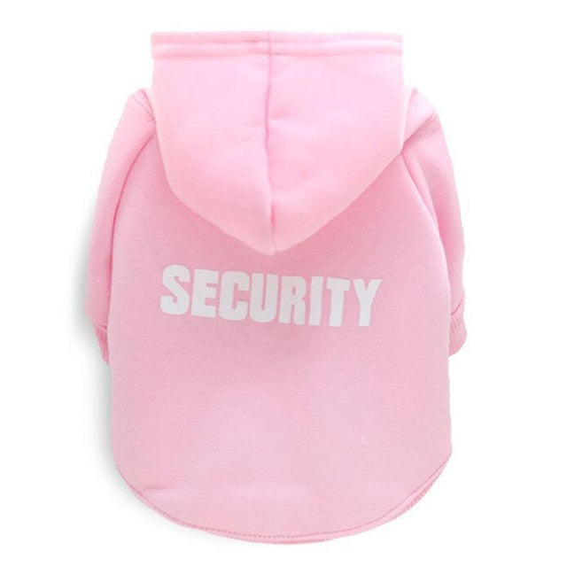 Security Printed Dog Cat Hoodies