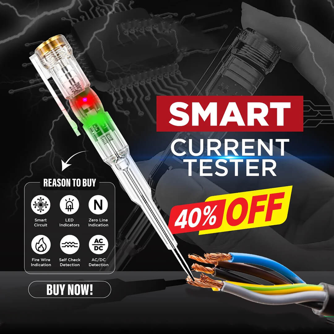 Dual Circuit Voltage & Current Tester (High Quality)