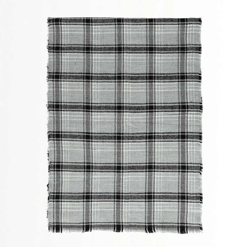 Women's Elegant Business Basic Color Block Acrylic Scarf