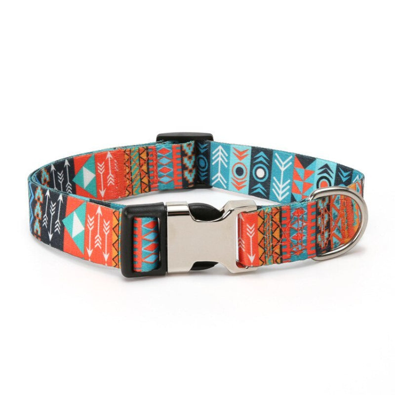 Printed Adjustable Pet Collar