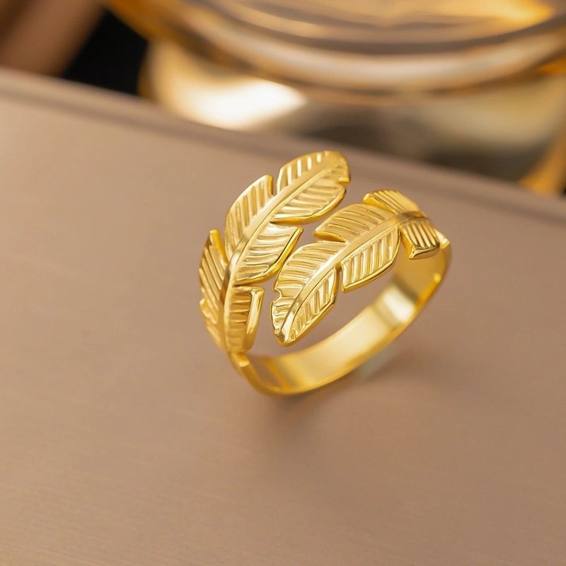 Sweet Bow Knot Titanium Steel Plating Rings