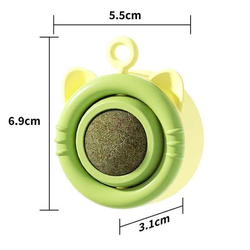 Cute ABS Cartoon Cat Pet Toys