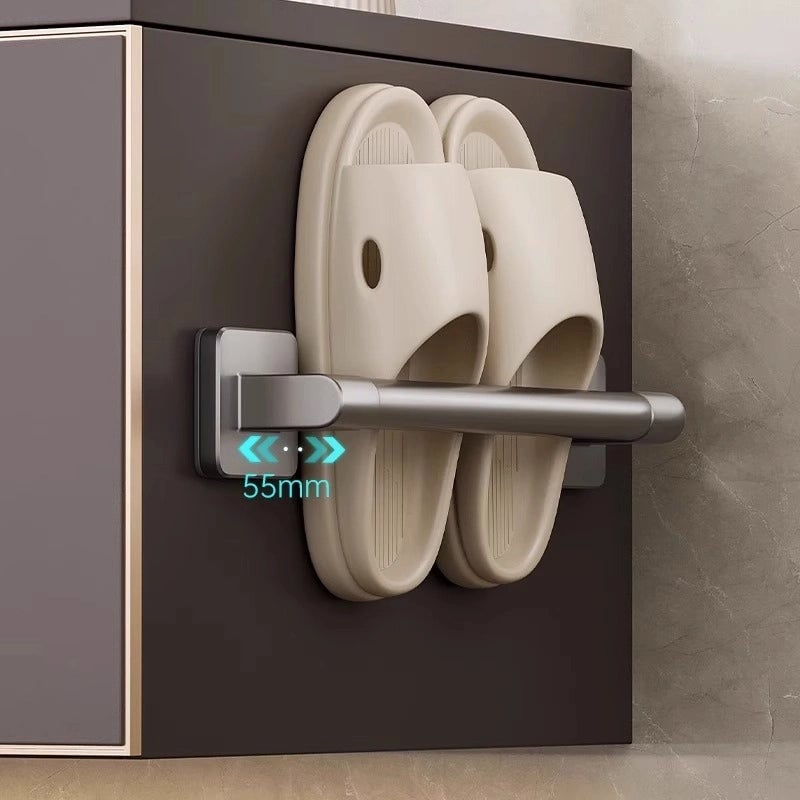 Casual Solid Color ABS Bathroom Racks