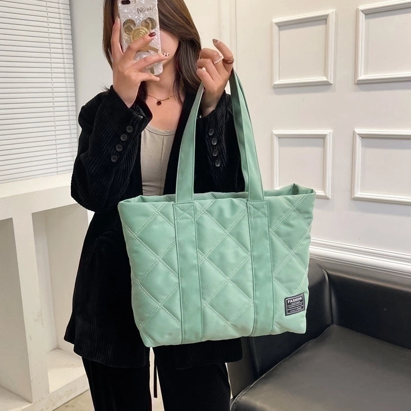 Women's Large Autumn&winter Space Cotton Fashion Tote Bag