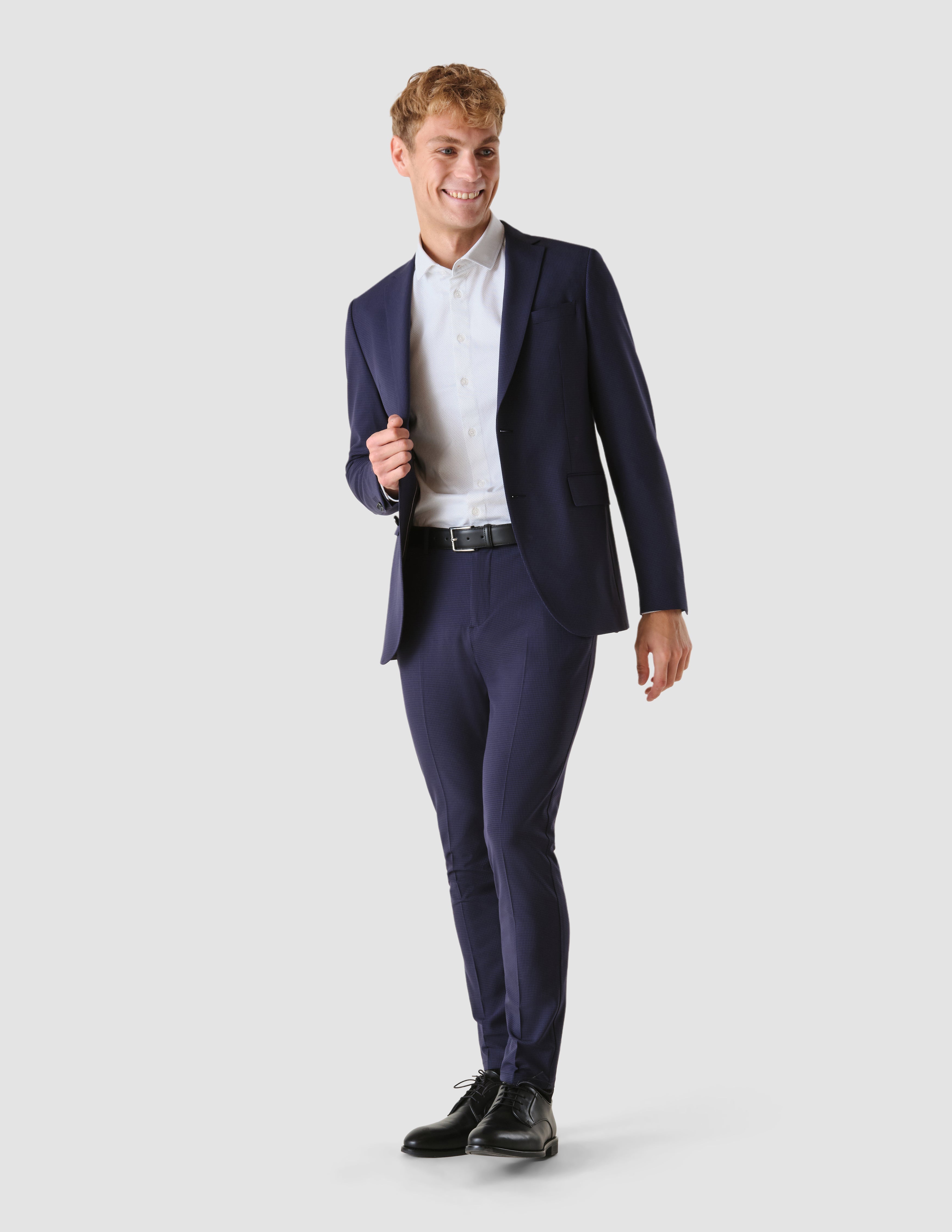 Suit Pants Slim Bristol Blue